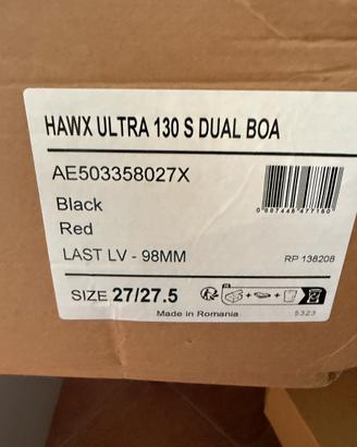 Atomic Hawx ultra 130 dual boa