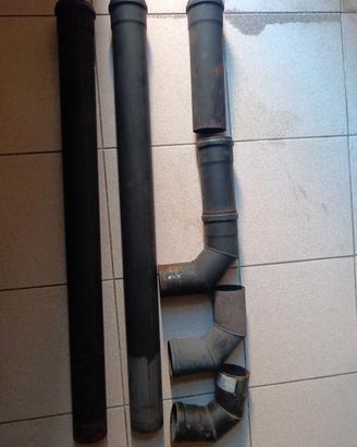 tubi stufa a pellet da 8cm