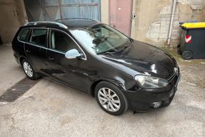 VW GOLF VARIANT 1.6 2011 GANCIO TRAINO