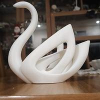 Cigno decorativo stampato in 3D – Eleganza minimal