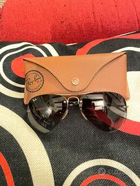 Ray-Ban RB3449 sunglasses custodia e pulitore
