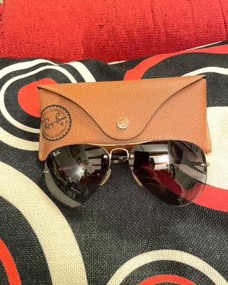 Ray-Ban RB3449 sunglasses custodia e pulitore