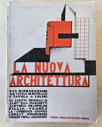 RARO COLLEZIONE FILLIA LA NUOVA ARCHITETTURA 1931