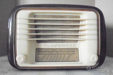 radio epoca telefunken mignonette b serie giubileo