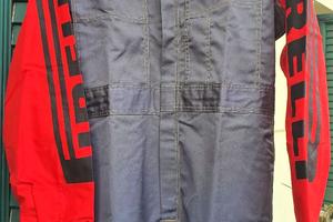 Tuta meccanico gommista auto Pirelli vintage 1980