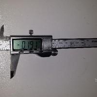 Calibro a corsoio digitale in acciaio con display