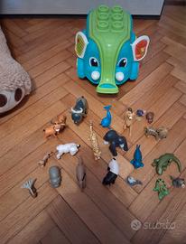 Animaletti e porta giochi elefante 