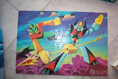 Puzzle vintage Atomic Robot.