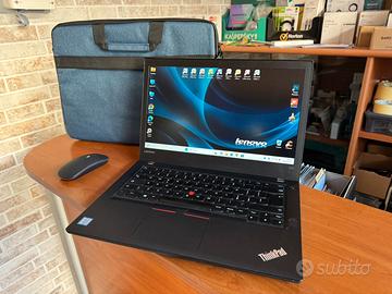 Notebook Professionale lenovo T470 windows 11 pro