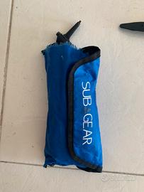 Pedagno boa di segnalazione in mare per subacquea