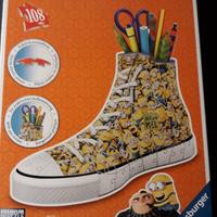 Ravensburger Puzzle 3D Sneaker Portapenne Minions