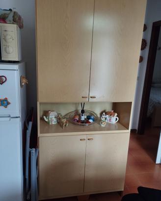 N. 2 mobili soggiorno colore frassino Comacchio-FE