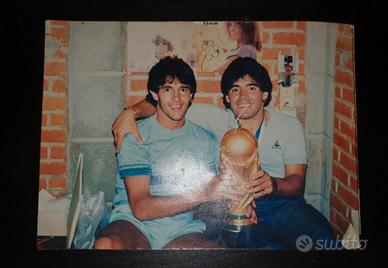 Fotografia Maradona e Burruchaga