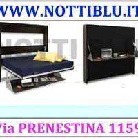 Letto a Scomparsa V92 2p con scrivania incorporata