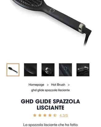 Spazzola lisciante ghd glide