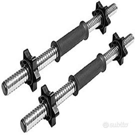 Coppia manubri caricabili filettati - ø 25 mm