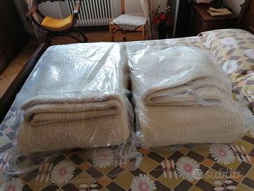Coperta con coprimaterasso patrimoniale in merino