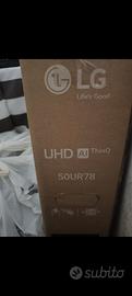 lg smart tv 50 pollici 4k UHD