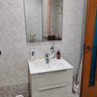 Mobile Bagno specchio luce led lavandino 
