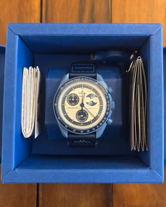 Swatch x Omega Mission to the Super Blue Moonphase