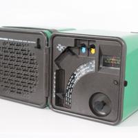RARA Brionvega TS505 Radio Cubo Verde Arredamento