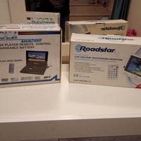 lettore DVD portatile e monitor portatile
