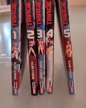 TRIAGE X DAL VOL. 1 AL 5