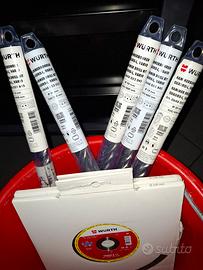 wurth 5 punte  2 dischi diamantati  6 secchi 