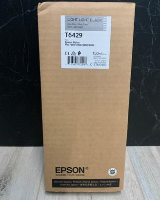 Cartuccia originale Epson T6429 light black NUOVA