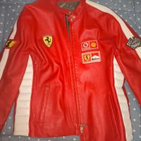 Giacca Vintage in pelle Ferrari - Piccola 