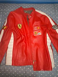 Giacca Vintage in pelle Ferrari - Piccola 