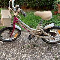 Bici Legano  bimba misura 16 incluso  casco