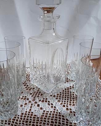 Set da whisky in cristallo di Arnolfo di Cambio