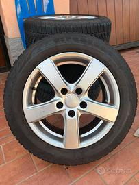 4 cerchi in lega + gomme estive