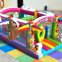 Multiattività Gonfiabile x Bambini x Parchi Gioco