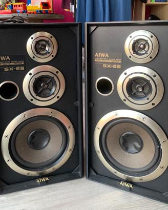 Casse AIWA SX-E8 (80W, 1989-1990)