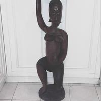 Statua Africana - Legno Pregiato - Senegal
