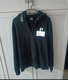 maglia Champion con cappuccio e zip. tg xl