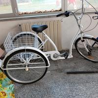 triciclo x anziani 3ruote diametro 26