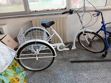 triciclo x anziani 3ruote diametro 26