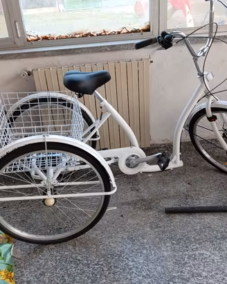 triciclo x anziani 3ruote diametro 26