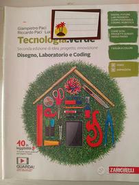 Libro scolastico Tecnologia verde