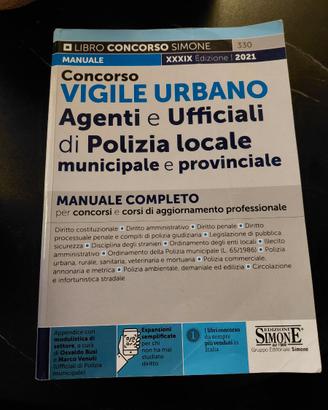 Libro concorso vigile urbano