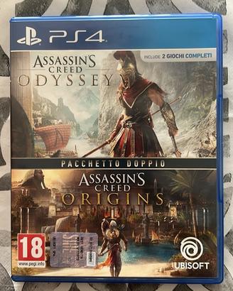 Assassin’s Creed Origins+Odyssey PS4