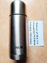 Thermos/Bottiglia Isolante Acciaio Inox + Tappo a