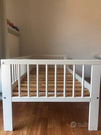 Letto ikea con base a doghe