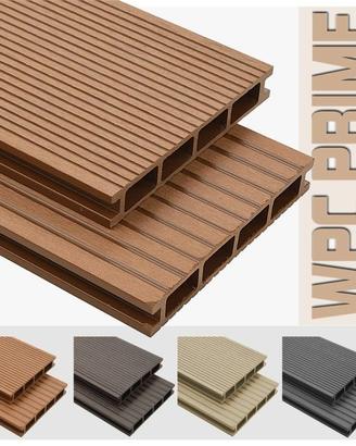 Listone WPC pavimento PRIME Teak doghe pavimenti