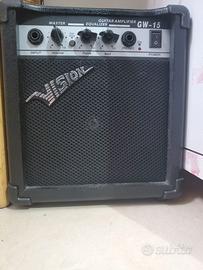 CHITARRA ELETTRICA CON AMPLIFICATORE  15 WATT