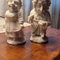 caramogi statuette porcellana Ginori Capodimonte