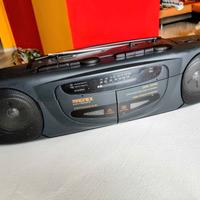 Stereo radio cassette recorder Magnex vintage 